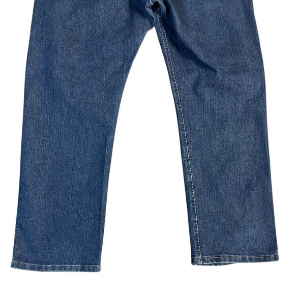 Wrangler Jeans Mens 40x30 Blue Stretch 47 Regular Fit 47mavmr Cowboy Cut Premium - Picture 7 of 15